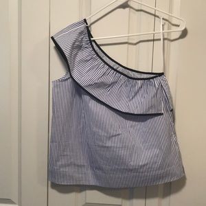 Absolutely adorable J Crew Asymmetrical Top